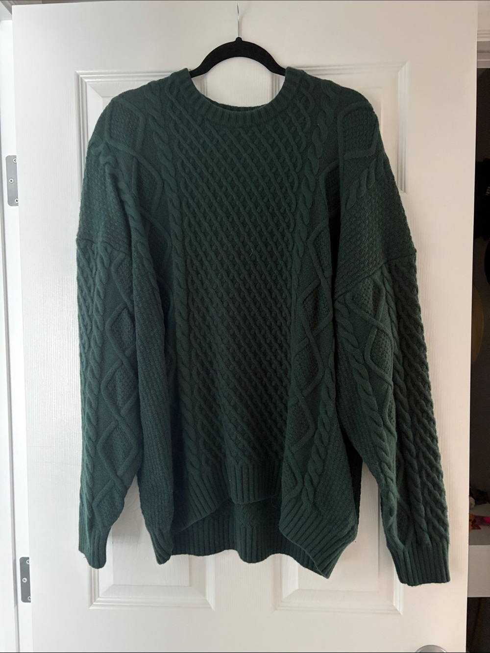 Aritizia Sunday Best Cable Knit Oversized Sweater